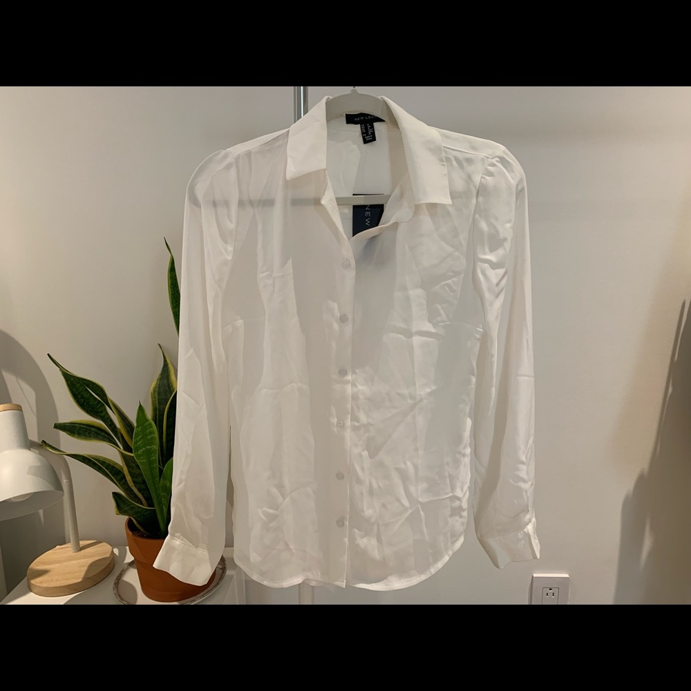 New Look white blouse